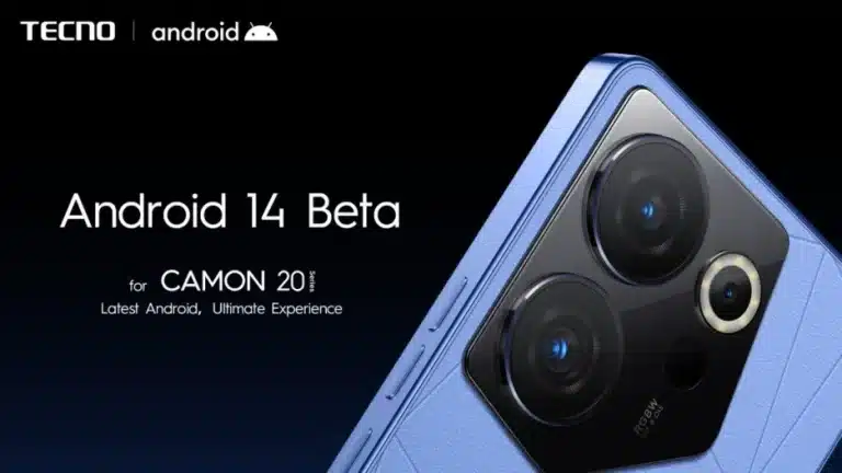 The Android 14 update has arrived in Tecno Camon 20 Premier