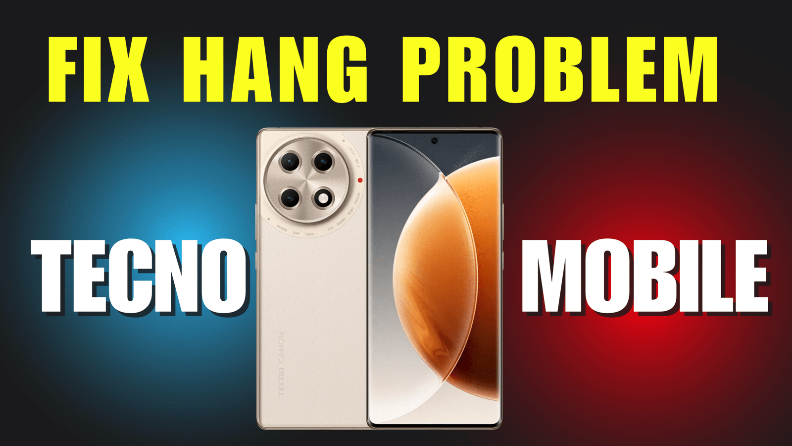 Fix Tecno mobile Hang problem -