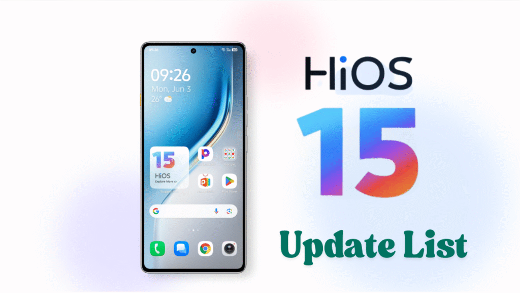 Tecno HiOS 15 Update List