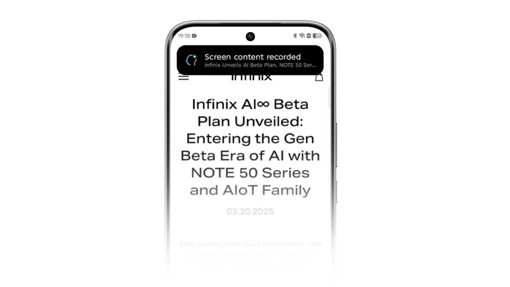 XOS 16 Update for Infinix Mobile: New Features, Eligible Models 8 AI SnapMemo -