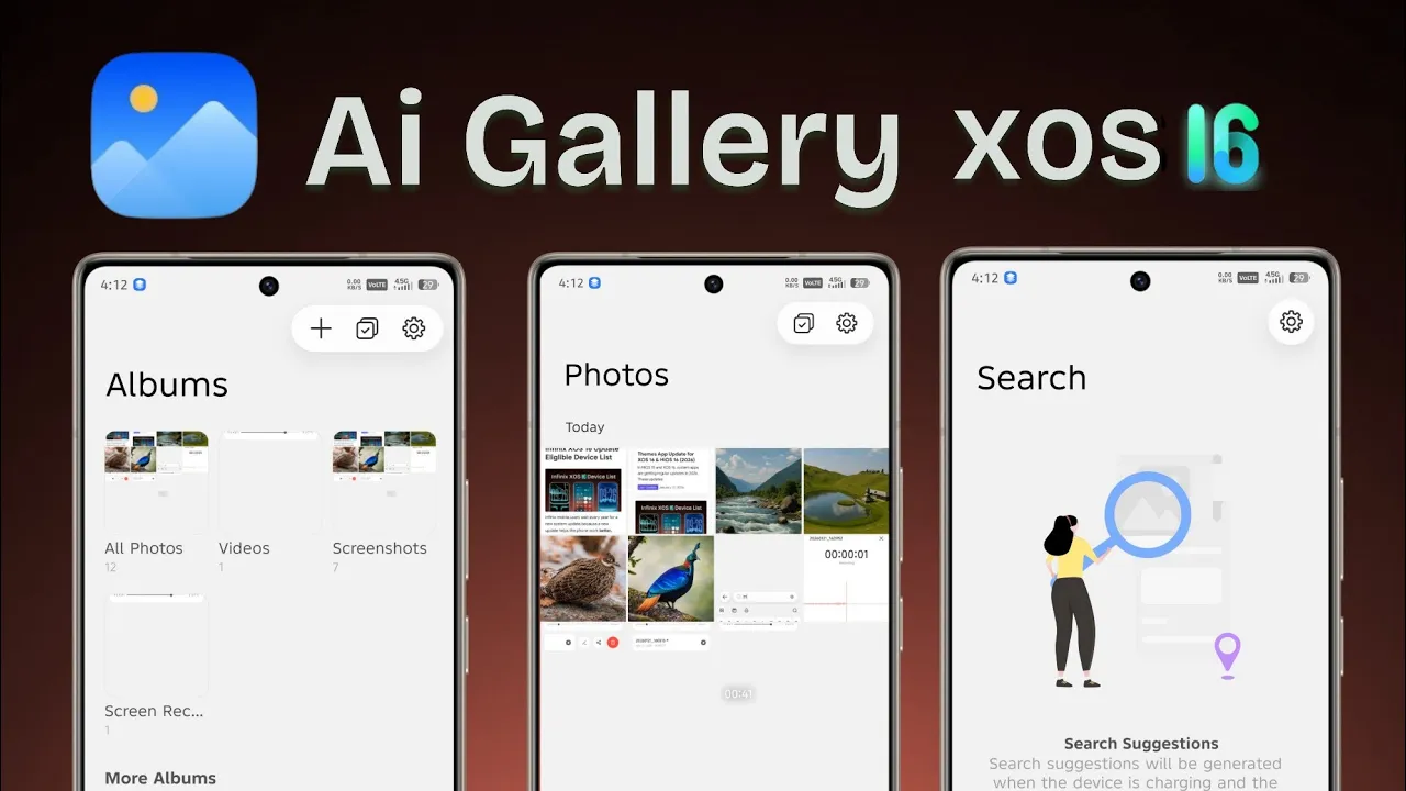 xos 16 gallery app update