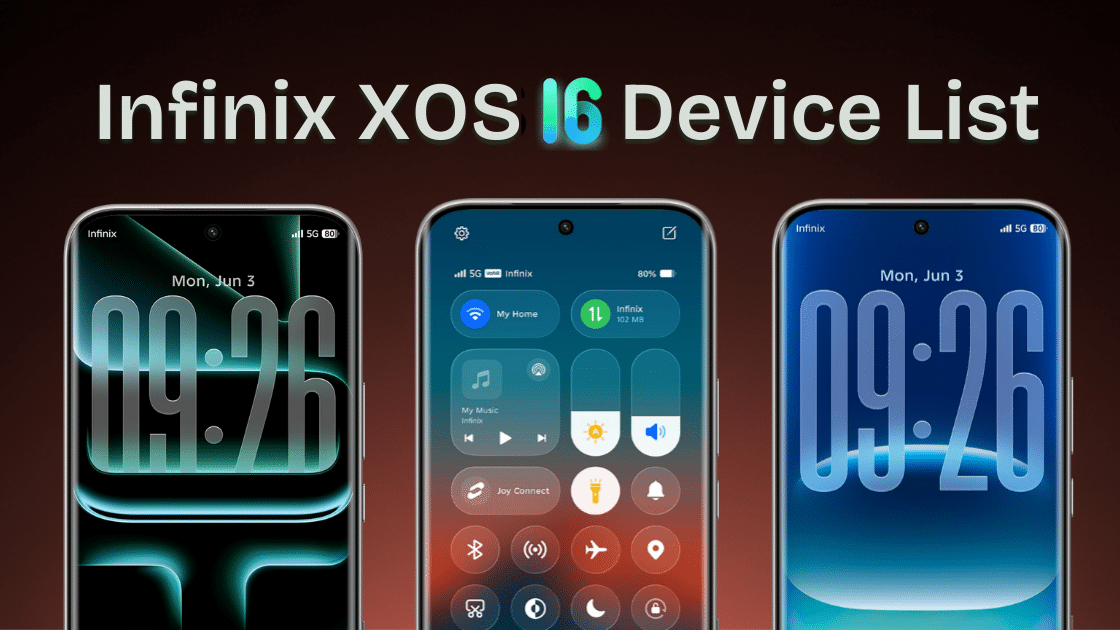infinix xos 16 device list