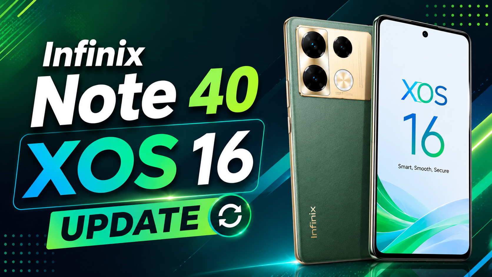 Infinix Note 40 XOS 16 Update