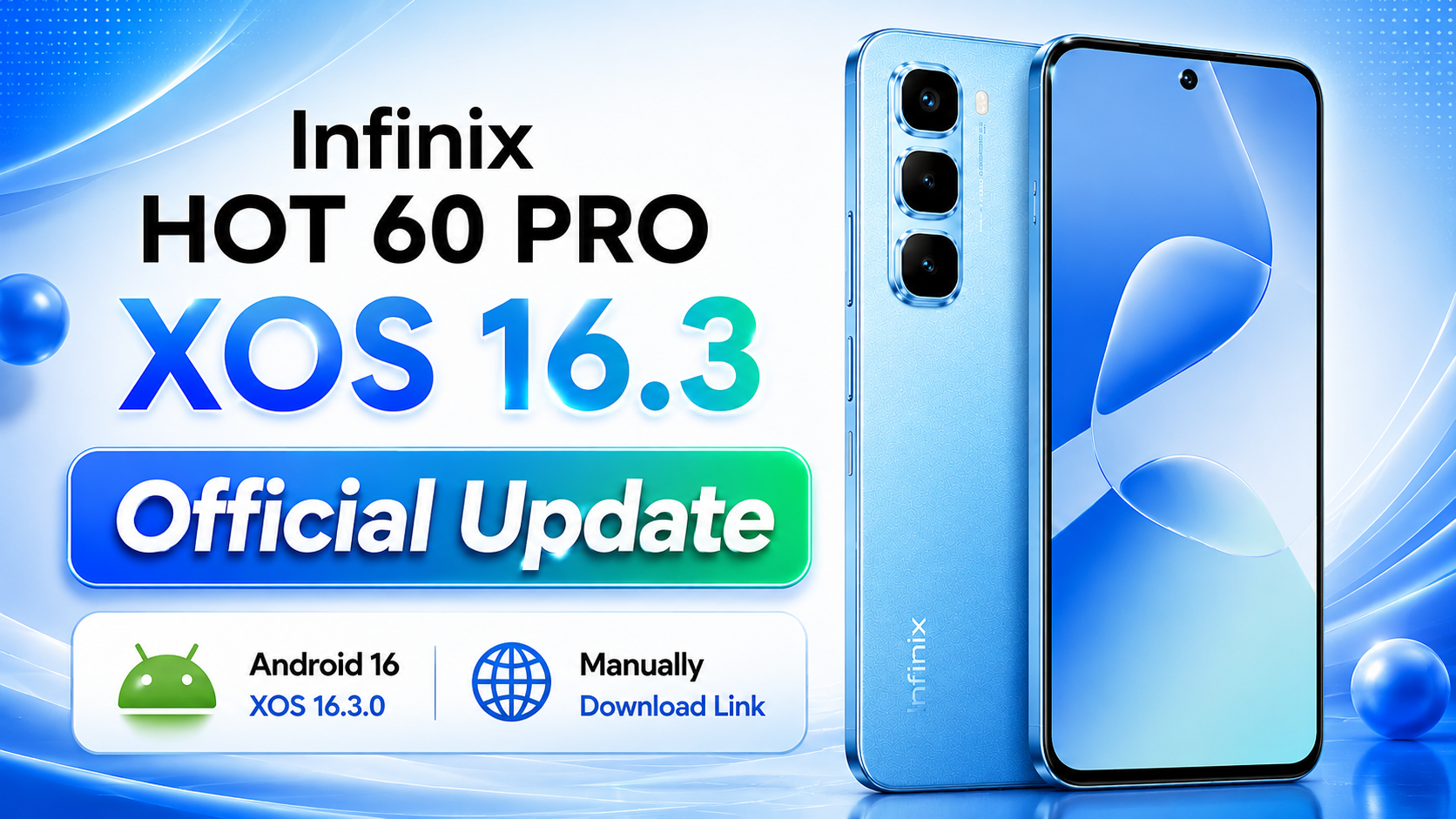 Infinix HOT 60 Pro XOS 16 Update